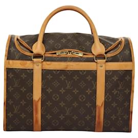 Louis Vuitton-LOUIS VUITTON Monogram Sac Chasseur 40 Pet Carry M41924 LV Auth bs23844-Monogram