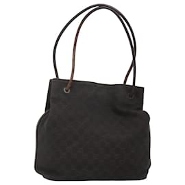 Gucci-GUCCI GG Canvas Shoulder Bag Brown 101341 Auth BD1864-Brown