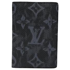 Louis Vuitton-LOUIS VUITTON Monogram Pastel Organizer De Poch Card Case M80015 Auth 116242AM-Black