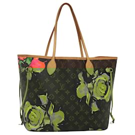Louis Vuitton-LOUIS VUITTON Monogram Rose Neverfull MM Tote Bag M48613 LV Auth BA900A-Monogram