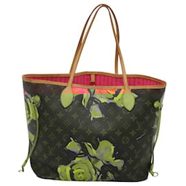Louis Vuitton-LOUIS VUITTON Monogram Rose Neverfull MM Tote Bag M48613 LV Auth BA900A-Monogram