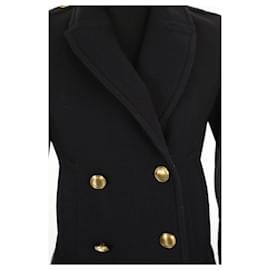 Burberry-Wool coat-Black
