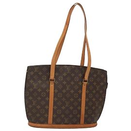 LOUIS VUITTON Borsa Tote Babylone Monogram M51102 LV Auth ep8322 Monogramma