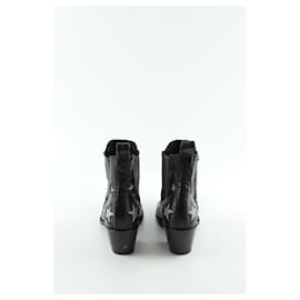 Autre Marque-Leather boots-Black