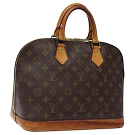 Louis Vuitton-LOUIS VUITTON Monogram Alma Hand Bag M51130 LV Auth ki5542-Monogram