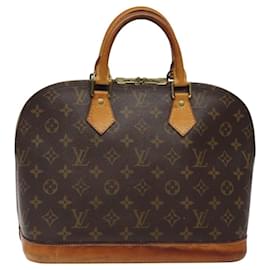 Louis Vuitton-LOUIS VUITTON Monogram Alma Hand Bag M51130 LV Auth ki5542-Monogram