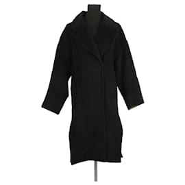 Cacharel Black wool coat Black