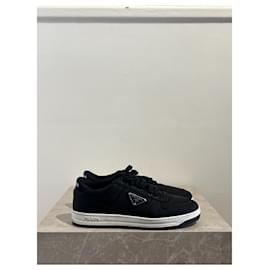 Prada-PRADA Trainers T.EU 39.5 Cloth-Black