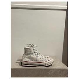 Autre Marque-CONVERSE X J.W ANDERSON Trainers T.EU 36 Cloth-White