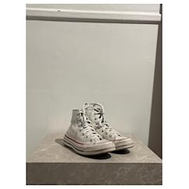 Autre Marque-CONVERSE X J.W ANDERSON Trainers T.EU 36 Cloth-White