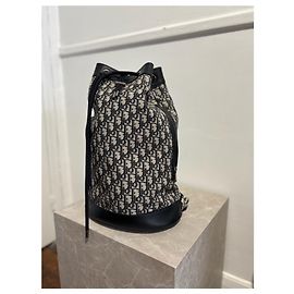Bolsas de viagem DIOR T. Tecido Azul