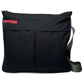 Sac bandoulière vintage Prada Sport noir Noir