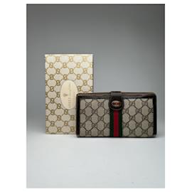 Gucci-GUCCI Wallets T.  Leather-Grey