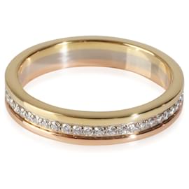 Cartier-Cartier 3-Tone Gold Diamond Vendome Louis Cartier Band-Other