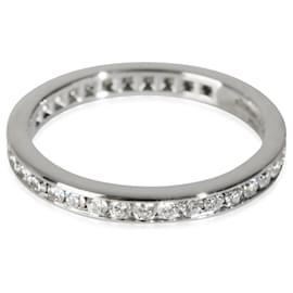Tiffany & Co-Tiffany & Co. Platinum  Channel Set Eternity Band-Other