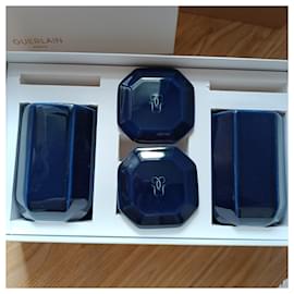 Autre Marque-Guerlain box of 2 ceramics-Navy blue