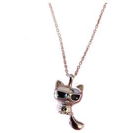 Collana Karl Lagerfeld K/Ikonik Choupette D'oro