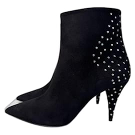 Saint Laurent-Saint Laurent Kiki Boots Black Size 37-Black