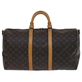 Louis Vuitton-Louis Vuitton Keepall Bandouliere 50-Brown