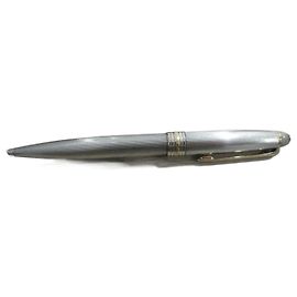 Montblanc ballpoint pen in 925 silver with box Silver hardware