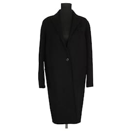 Sandro-Wool coat-Black