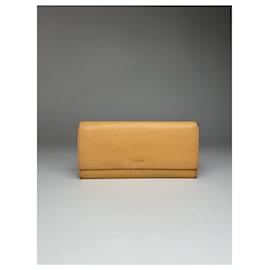Céline-CELINE Wallets T.  Leather-Yellow