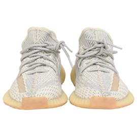 Yeezy-Adidas x Yeezy Boost 350 V2 in Lundmark Nylon -White,Cream