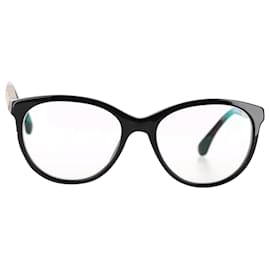 Chanel-Chanel Butterfly Eyeglasses in Black Acetate-Black
