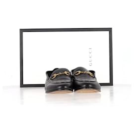 Gucci-Gucci Brixton Convertible Loafers in Black Leather-Black