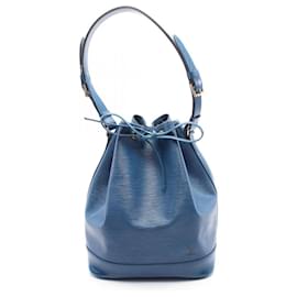 Louis Vuitton-Louis Vuitton Noe Epi Blue Shoulder Bag M44005-Blue