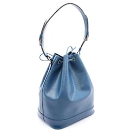 Louis Vuitton-Louis Vuitton Noe Epi Blue Shoulder Bag M44005-Blue