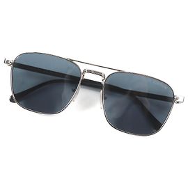 Louis Vuitton Metal Square Sunglasses Silvery Metallic