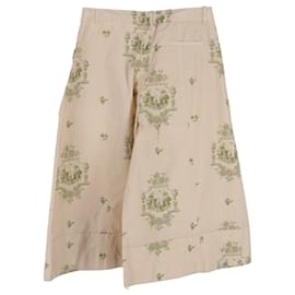 Simone Rocha-Simone Rocha Wide-Leg Pants in Beige Cotton-Beige