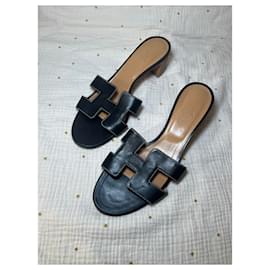 Hermès-Oasis Sandals - Hermes 39 in very good condition-Other