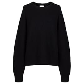 Paco Rabanne-Black Oversized Jumper-Black