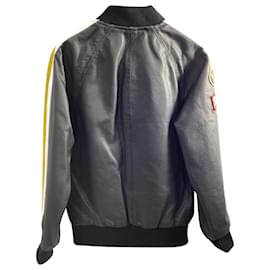 Supreme-Veste bomber perforée Supreme x Vanson en cuir noir-Noir