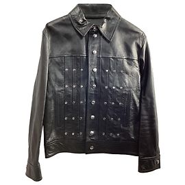 Céline  Celine x  Hedi Slimane Studded Jacket in Black Lamb Leather Black
