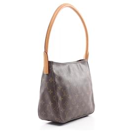 Louis Vuitton-Louis Vuitton Monogram Looping MM Shoulder Bag M51146-Brown