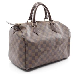Louis Vuitton-Louis Vuitton Damier Speedy 30 Handbag N41531-Brown
