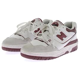 New Balance-NEW BALANCE Trainers T.EU 40 Leather-Dark red