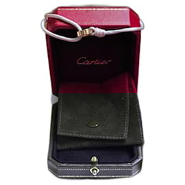 Cartier-Cartier Love gold bracet with silk cord.-Golden
