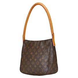 Louis Vuitton-Louis Vuitton Monogram Looping MM Handbag-Brown