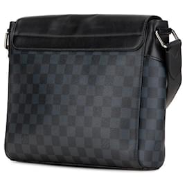 Louis Vuitton-Louis Vuitton Damier Cobalt Newport PM Shoulder Bag-Blue