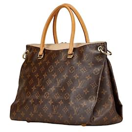 Louis Vuitton-Louis Vuitton Monogram Pallas BB Handbag-Brown,Beige