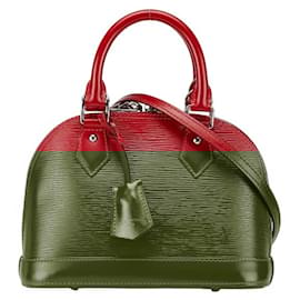 Louis Vuitton-Louis Vuitton Epi Alma BB Handbag-Red