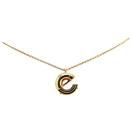 Louis Vuitton-Louis Vuitton LV&ME Gold Plated Necklace-Golden