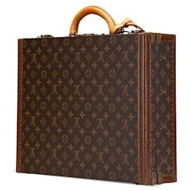 Louis Vuitton-Louis Vuitton Monogram President Crassol Attaché Case-Brown