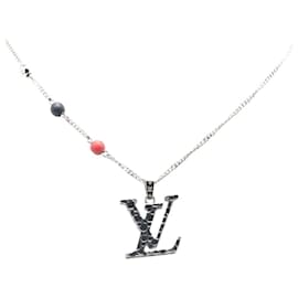 Louis Vuitton-Louis Vuitton x Yayoi Kusama LV Infinity Dot Necklace-Silvery,Multiple colors