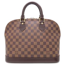 Louis Vuitton-Louis Vuitton Damier Alma Handbag-Damier ebene