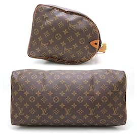Louis Vuitton-Louis Vuitton Monogram Speedy 40 Handbag-Brown,Monogram